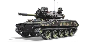 M551A1 tank in World of Tanks: HEAT