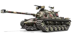 M60A1 tank in World of Tanks: HEAT