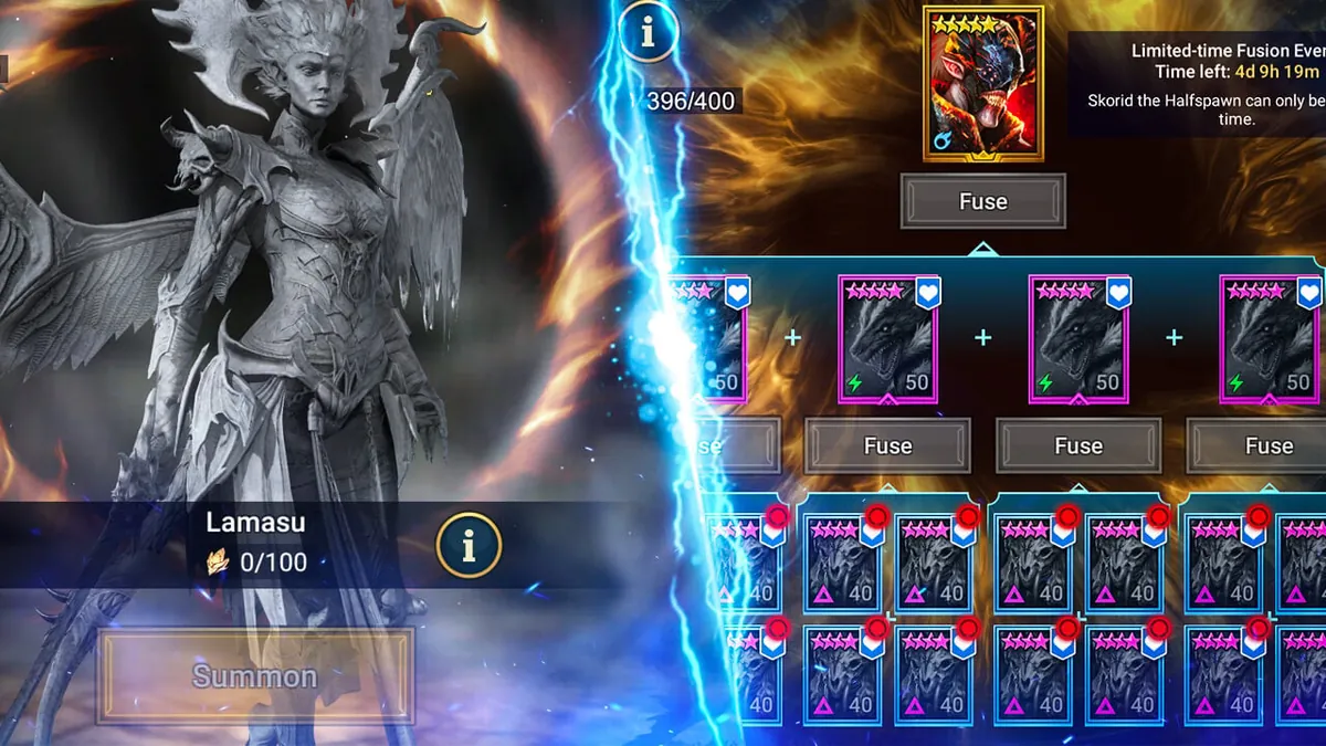 Raid fusion event art