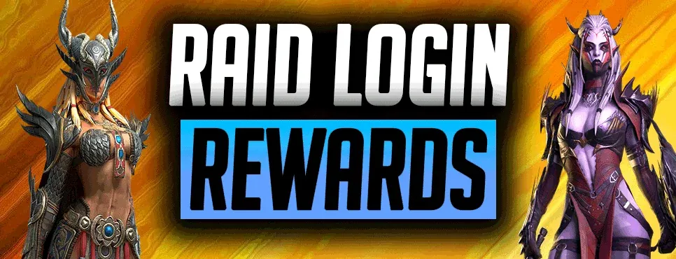 Raid Shadow Legends daily login champions