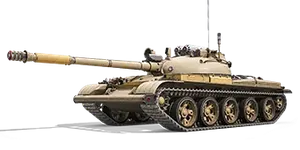 T-62AV tank in World of Tanks: HEAT