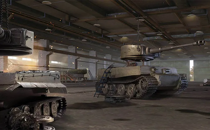 Upgrading vehicles in World of Tanks