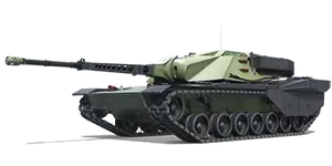 XM1 90 tank in World of Tanks: HEAT