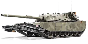 XM1V tank in World of Tanks: HEAT
