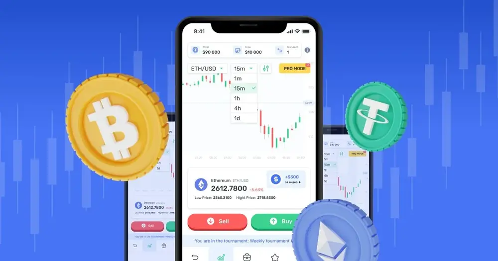 crypto trading simulator app